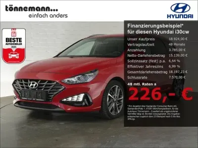 Gebraucht Hyundai i30 Trend 160 PS (117 kW) 2024 Rot Kombi