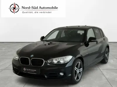 Brugt BMW 118 Sport Line 150 HK (110 kW) 2017 Sort Hatchback
