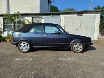 Gebraucht VW Golf Cabriolet 72 PS (52 kW) 1987 Blau Cabrio