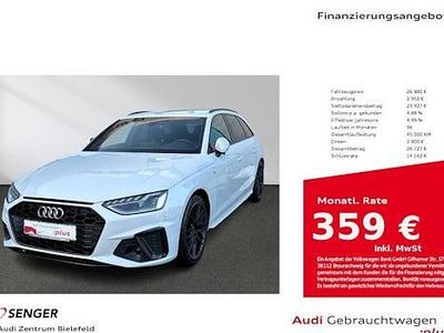 Używany Audi A4 S-Line 163 KM (119 kW) 2022 Biały Kombi