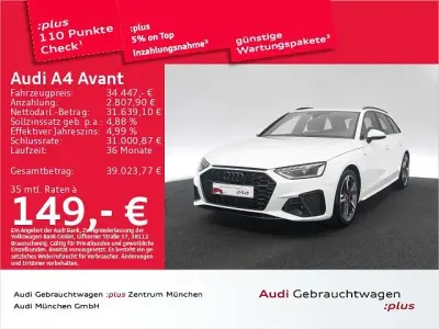 Brugt Audi A4 S-Line 204 HK (150 kW) 2024 Hvid Stationcar