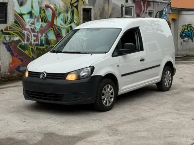 Gebraucht VW Caddy 102 PS (75 kW) 2014 Weiß Van / Kleinbus