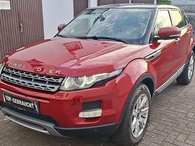 Gebraucht Land Rover Range Rover evoque Pure 150 PS (110 kW) 2012 Firenze red metallic SUV