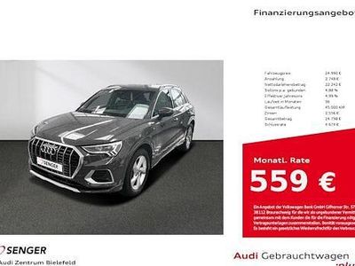 Second-hand Audi Q3 Advanced Plus 150 CP (110 kW) 2020 Gri SUV