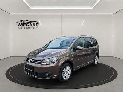 Usata VW Touran Life 140 CV (102 kW) 2013 Blu Monovolume
