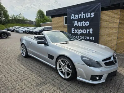 Gebraucht Mercedes SL55 AMG AMG 500 PS (367 kW) 2004 Silber Cabrio