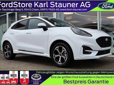 Frozen white Neu 2025 Ford Puma ST-Line SUV | 23.980 €
