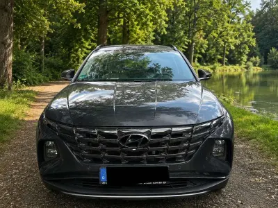 Gebraucht Hyundai Tucson 150 PS (110 kW) 2021 Blau SUV
