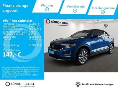 VW T-Roc Cabriolet
