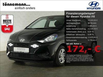 Phantom black Gebraucht 2025 Hyundai i10 Select Kleinwagen | 14.424 € (Fairer Preis)