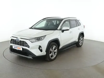 Gebraucht Toyota RAV4 Hybrid Lounge 178 PS (130 kW) 2020 Weiß SUV