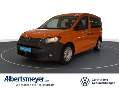 Gebraucht VW Caddy Basis 114 PS (83 kW) 2021 Orange Van / Kleinbus