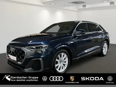 Brugt Audi Q8 S-Line 231 HK (169 kW) 2024 Blå SUV