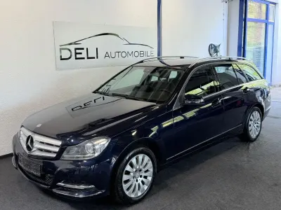 Brugt Mercedes C220 Avantgarde 170 HK (125 kW) 2013 Blå Stationcar