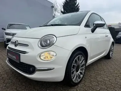 Używany Fiat 500 Mirror 140 KM (102 kW) 2018 Biały Kabriolet