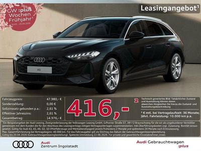 Gebraucht Audi A5 Sport 204 PS (150 kW) 2025 Mythosschwarz metallic Kombi