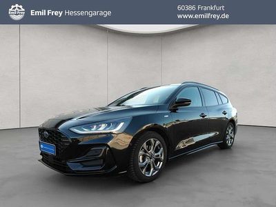 Gebraucht Ford Focus ST-Line X 125 PS (91 kW) 2023 Agate black metallic Kombi