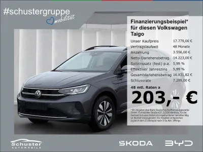 Gebraucht VW Taigo Move 95 PS (69 kW) 2024 Grau SUV