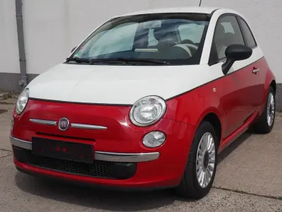 Gebraucht Fiat 500 Pop 69 PS (50 kW) 2012 Weiß Kleinwagen