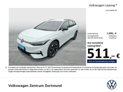 Gebraucht VW ID.7 Pro 264 kW (360 PS) 2025 Gletscherweiß metallic Kombi