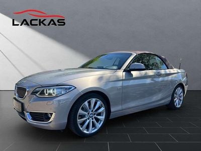 Gebraucht BMW 220 190 PS (139 kW) 2015 Moonlight silver metallic Cabrio