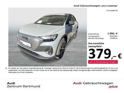 Gebraucht Audi Q4 Sportback e-tron S-Line 150 kW (204 PS) 2025 Kieselgrau SUV