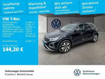 Gebraucht VW T-Roc Goal 116 PS (85 kW) 2025 Schwarz SUV