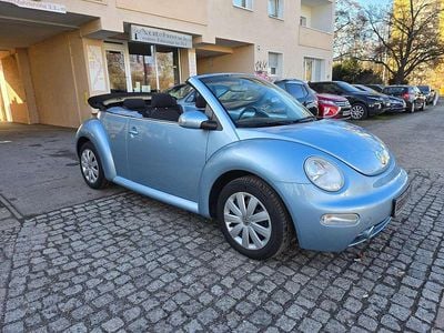 Gebraucht VW New Beetle Highline 75 PS (55 kW) 2004 Speedblue metallic Kleinwagen