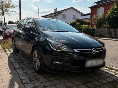 Gebraucht Opel Astra 136 PS (100 kW) 2019 Schwarz Kombi