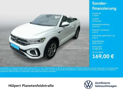Gebraucht VW T-Roc Cabriolet R-line 150 PS (110 kW) 2025 Pure white Cabrio