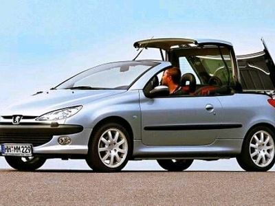 gebraucht Peugeot 206 CC 1,6 Benzin