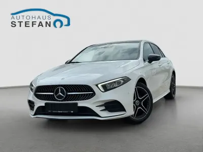 Gebraucht Mercedes A250 AMG line 218 PS (160 kW) 2022 Weiß Limousine