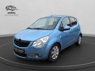 Gebraucht Opel Agila Edition 86 PS (63 kW) 2010 Blau Kleinwagen