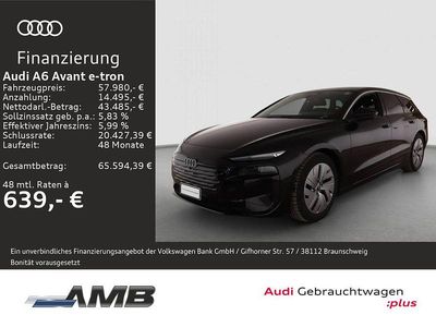 Gebraucht Audi A6 e-tron Ambiente 210 kW (286 PS) 2025 Mythosschwarz metallic Kombi