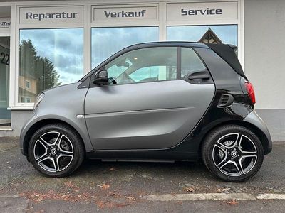 Schwarz Gebraucht 2017 Smart ForTwo Cabrio Prime Cabrio | 17.599 € (Fairer Preis)