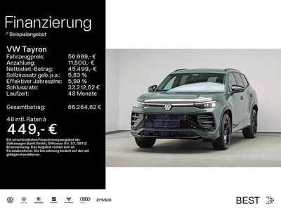 Neu VW Tayron R-line 193 PS (141 kW) 2026 Grün SUV