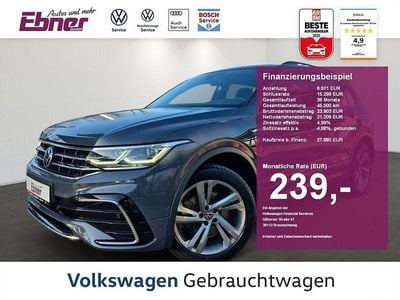 Gebraucht VW Tiguan R-line 200 PS (147 kW) 2021 Grau SUV