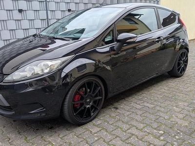 Gebraucht Ford Fiesta 82 PS (60 kW) 2010 Schwarz Kleinwagen