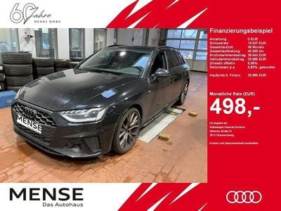 Mythosschwarz Gebraucht 2022 Audi A4 S-Line Kombi | 33.985 € (Etwas zu teuer)