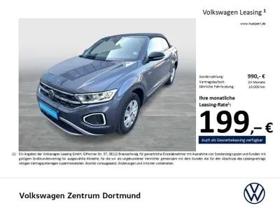 Gebraucht VW T-Roc Cabriolet Goal 150 PS (110 kW) 2025 Grau Cabrio