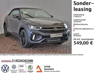 Neu VW T-Roc Cabriolet R-line 150 PS (110 kW) 2026 Grau Cabrio