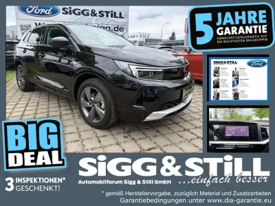 Brugt Opel Grandland X Elegance 131 HK (96 kW) 2023 Sort SUV