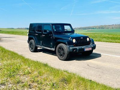 Begagnad Jeep Wrangler Unlimited 200 HK (147 kW) 2008 Svart SUV