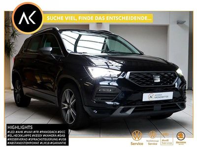 Gebraucht Seat Ateca FR 150 PS (110 kW) 2021 Kristallschwarz SUV