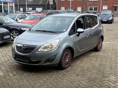 Gebraucht Opel Meriva Edition 101 PS (74 kW) 2010 Silbersee/perl silber (m2) Van / Kleinbus