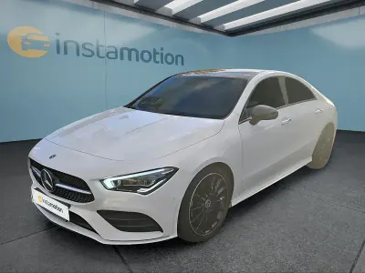 Brugt Mercedes CLA200 163 HK (119 kW) 2019 Hvid Sedan