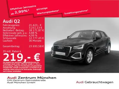 Second-hand Audi Q2 Advanced 110 CP (80 kW) 2023 Negru SUV