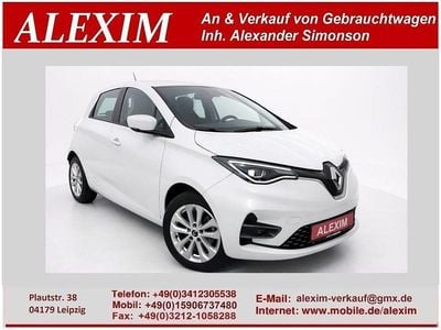 Gebraucht Renault Zoe 80 kW (109 PS) 2022 Weiß Kleinwagen