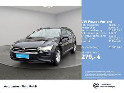 Deep black perleffekt Gebraucht 2022 VW Passat Conceptline Kombi | 21.890 € (Guter Preis)