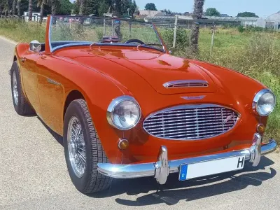 Brugt Austin Healey 3000 MK I 124 HK (91 kW) 1959 Rød Cabriolet
